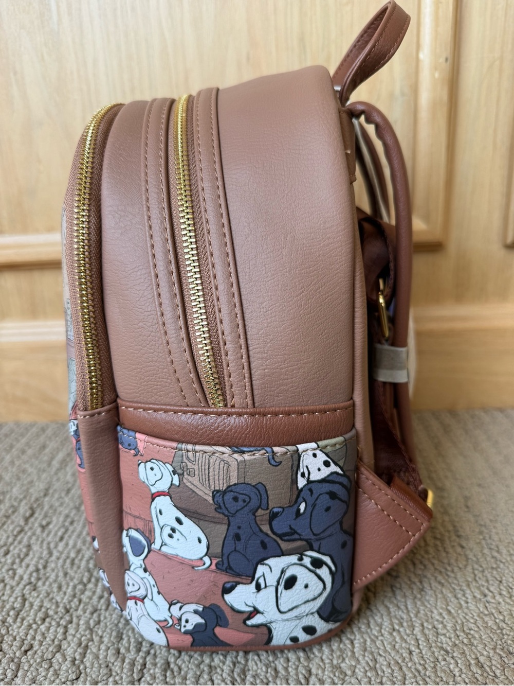 101 Dalmatians Disney Parks 100 anniversary edition Loungefly Mini Backpack - Picture 2 of 10